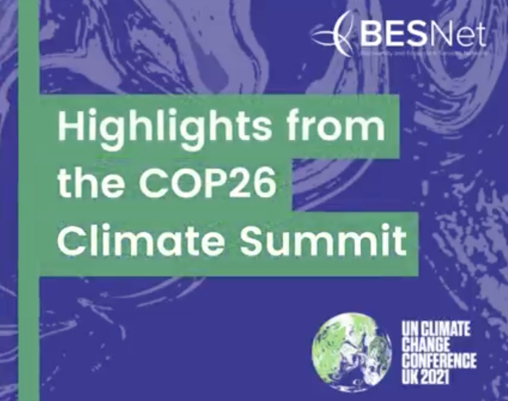 Highlights From The COP26 Summit And The New Glasgow Climate Pact - BES Net